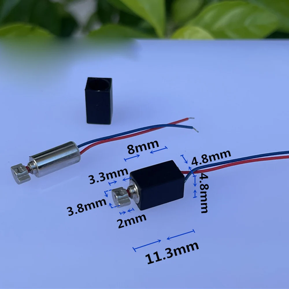 Micro 4mm*8mm Vibration Motor DC 3.7V 4.2V Coreless Vibrator DIY Hhone Gamepad Micro 4mm*8mm Vibration Motor DC 3.7V 4.2V Coreless Vibrator DIY Hhone Gamepad