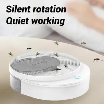 

Automatic Fly Trap Anti Fly Killer Traps Electric Flycatcher Device Insect Pest Reject Control Catcher Fly Trap Catching Usb