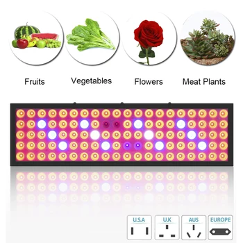 

3000W LED Grow Light Build In Fan Heat Dissipation Indoor Plant Lamp Panel LED Light Panel Temperature Control System