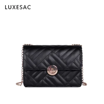 

Mini Square Bag Quilted Crossbody Bags for Women Chain Bolsa Feminina Pu Leather Luxury Handbags Women Bags Designer Sac a Main