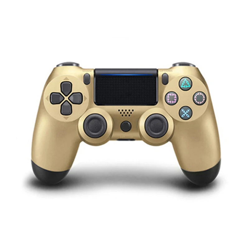 Bluetooth беспроводной проводной контроллер для SONY Playstation PS4 Геймпад для Play Station 4 джойстик консоль для Dualshock контроллер - Цвет: Wireless Gold