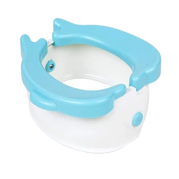 

Toilet Seat Children Portable Baby Potty Portable Toilet for Children Travel Portable Folding Potty for Kids and Babies, Folding
