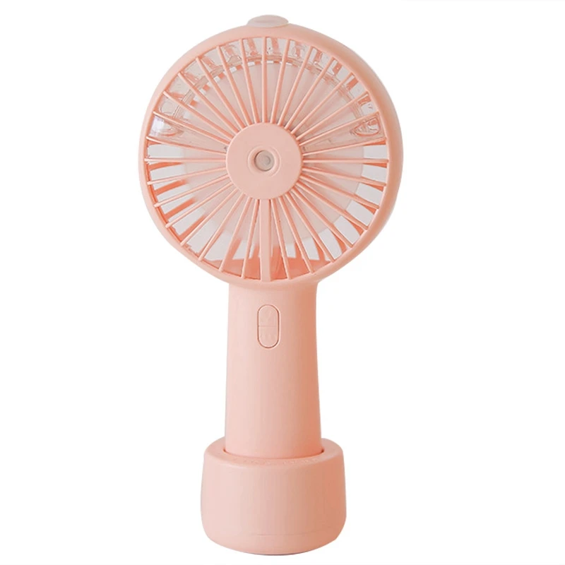 

2000Mah Portable Water Spray Mist Fan Electric Usb Rechargeable Handheld Mini Fan Cooling Air Conditioner Humidifier For Outdoor