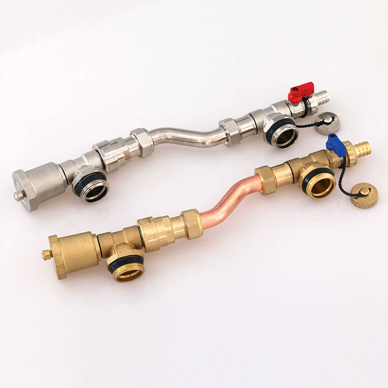 

Floor Heating Differential Pressure Bypass Valve Hydraulic Balance Automatic Exhaust Valve Distributor Drain Valve + Three Way