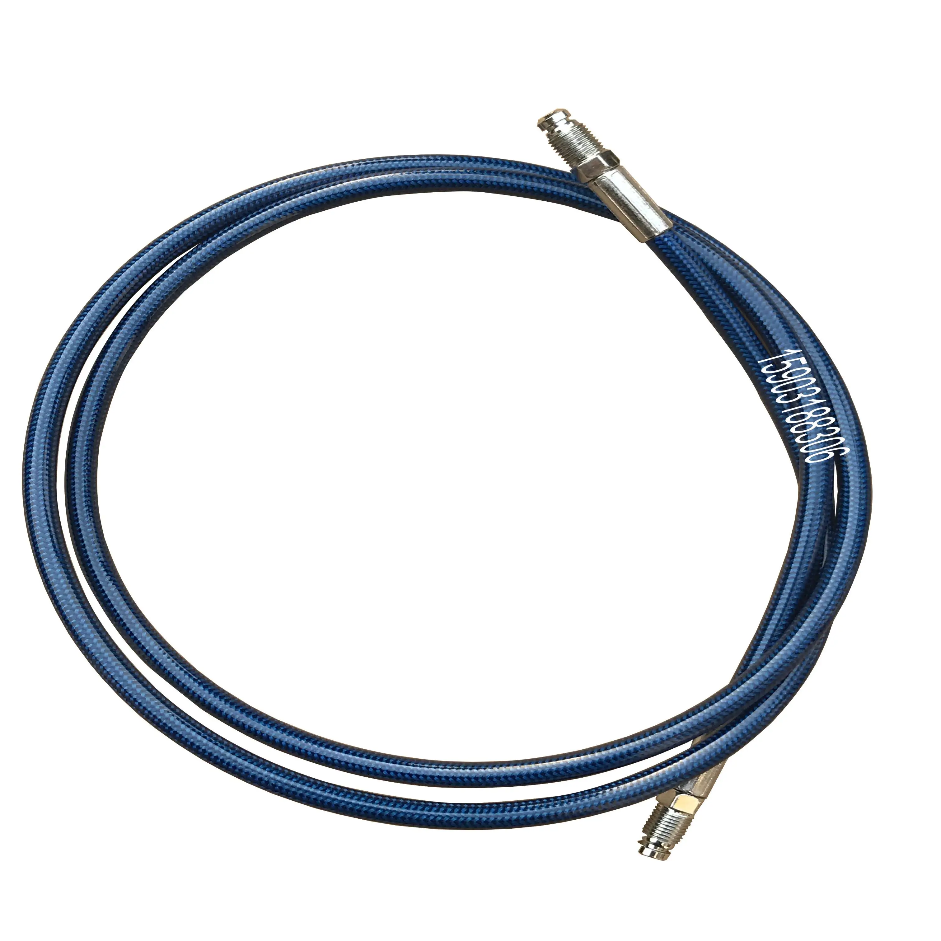 AN3 Universal Motorcycle Brake Oil Hose Line Stainless Steel Braided