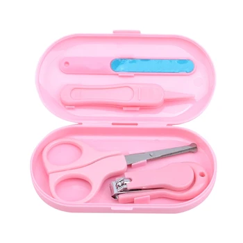 

Professional 4 Nail Clippers Set Baby Nail Clipper Set Of 4Pcs Nail Clippers Nail Scissors Beauty Nail Set Baby Baby Care Set