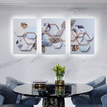 

36W 28W 20W 16W Modern Art Painting led wall light Romantic decor for bedroom living room home interior sconce lights lighting