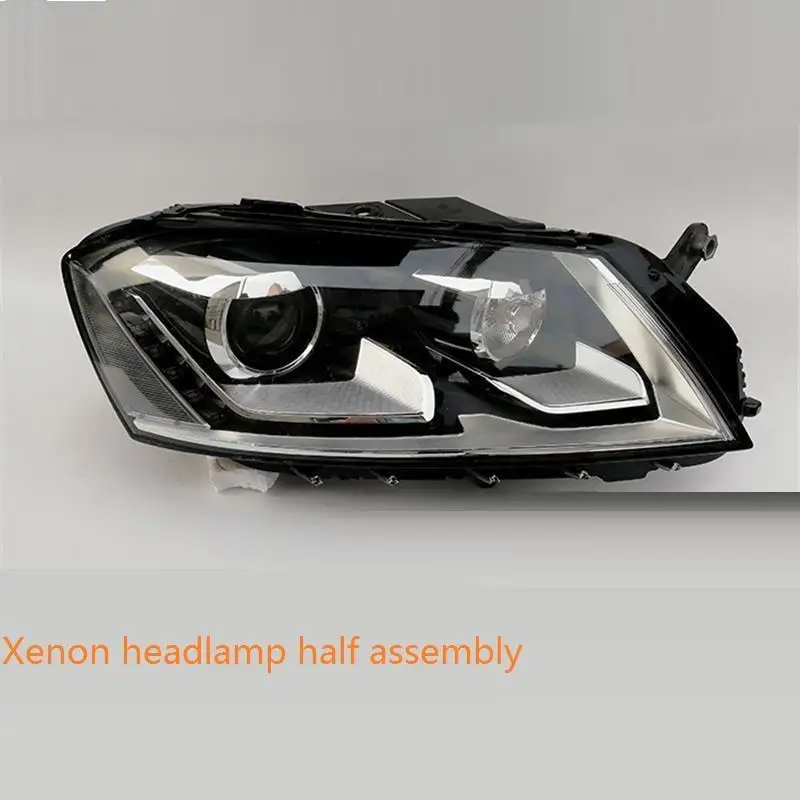 MODEL F Drl Авто боковой указатель поворота светодиодные наружные дневные ходовые фары автомобильные фары в сборе 12 13 14 15 16 для Volkswagen Magotan - Цвет: MODEL F