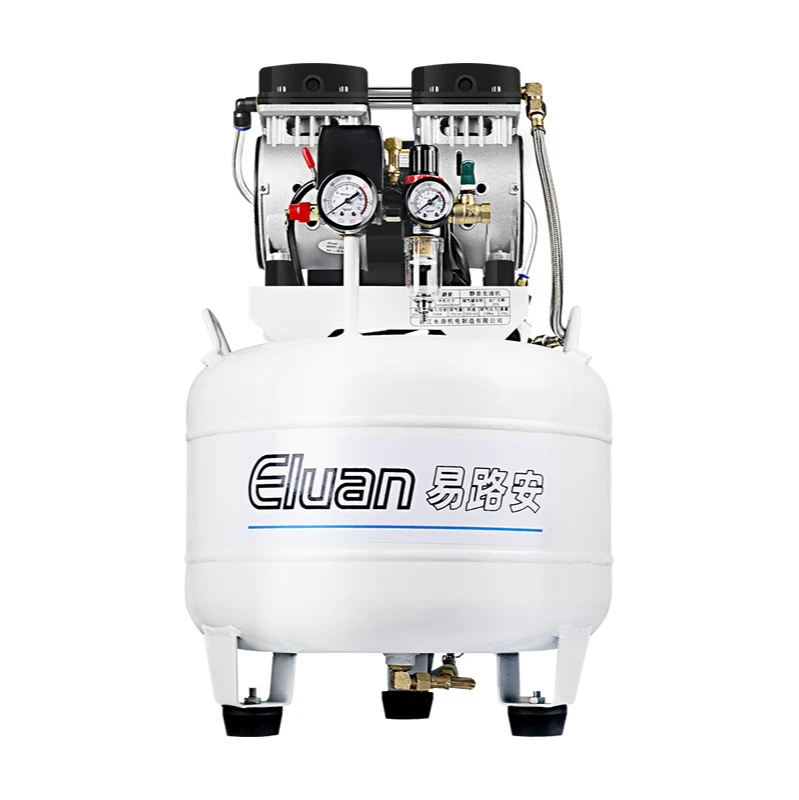 

Бесшумный воздушный компрессор 220V компрессор один к одному безмасляный маленький воздушный насос 600/800W