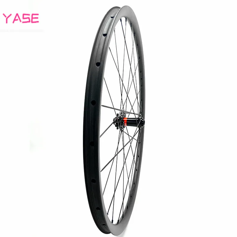 YASE 29er Углеродные Диски для горных велосипедов колеса XC 30x24 мм Asymmerty бескамерные шины для велосипеда комплект колес Novatec D791SB-D792SB 100x15 142x12 колесо для горного велосипеда