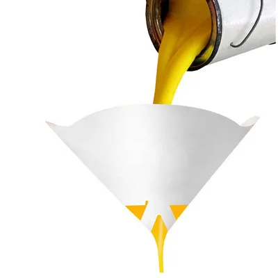 Car Paint Spray Mesh Paper Filter Purifying Straining Funnel Disposable Paint Filter Conical Micron Paper Funnels Tools