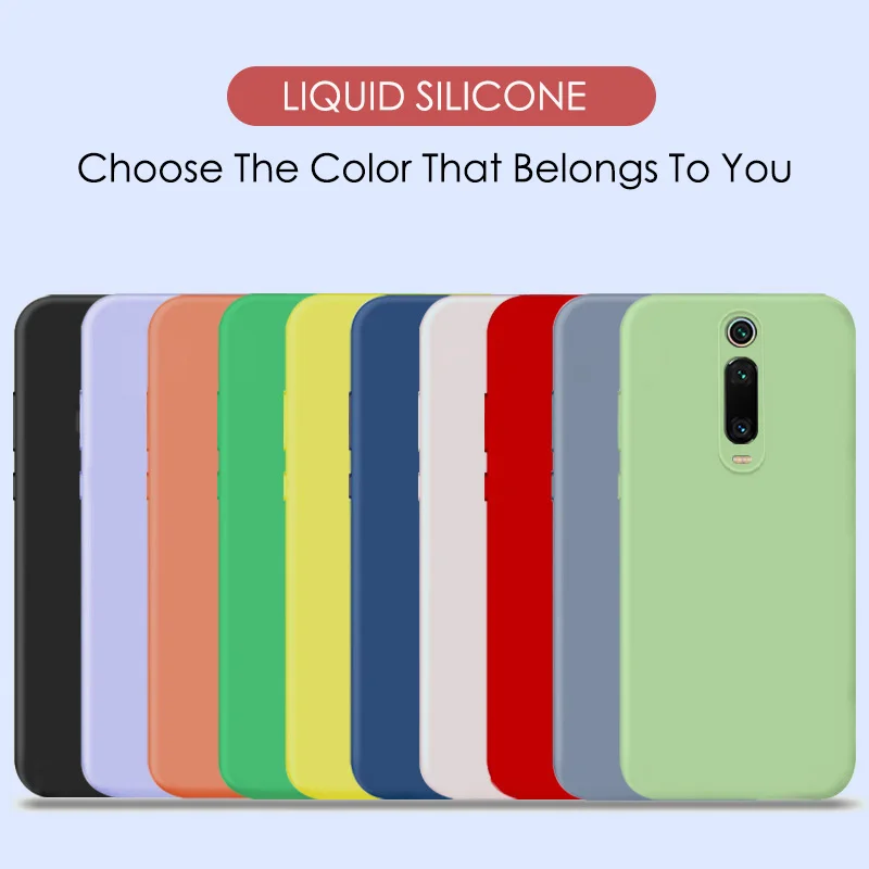 

Arvin Liquid Silicone Case for Samsung galaxy A10E A20E A50 A60 M40 A70 A20 A30 A40 M10 M20 M30 A40S Case Soft Slim Cover Coque