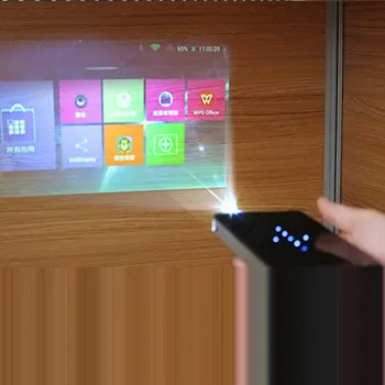 

Mini LED DLP Projector 1080P HD Home Theatre Built-in Wifi USB HDMI Android Projector Support TF Card