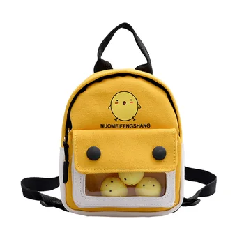 

Women Backpack Female 2019 New Fashion Brand Designer girl school bag Chicken Canvas Backpack Cute travel bag rucksack