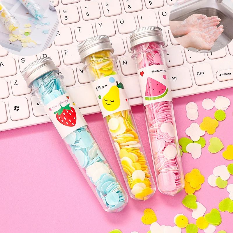 

Travel Portable Cartoon Soap Paper Suitcase Organizer Wash Hand Journey One Time Unisex Security Multifunction Accessories