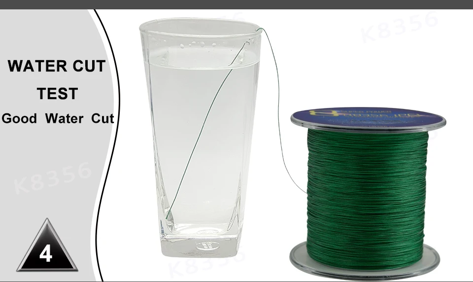 K8356 100M109Yards 8 Stands PE Line Braided Fishing Line 100% PE Multifilament Fishing Line Super Strong High Quality 22-78LB (12)