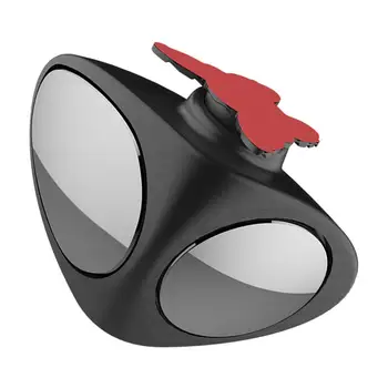 

1 Piece Car Rearview Blind Spot Zone Mirror Wide Angle Dual Side Glass Wing Mirror Car Accessories 360 Degree Rotatable