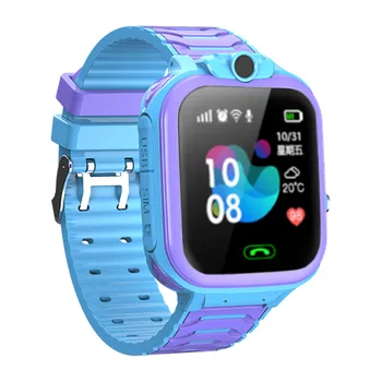 

Smart Watch With LBS Locator Touch Screen Tracker SOS For Kids Children 2G IP67 Waterproof Remote Monitoring For Android For Ios