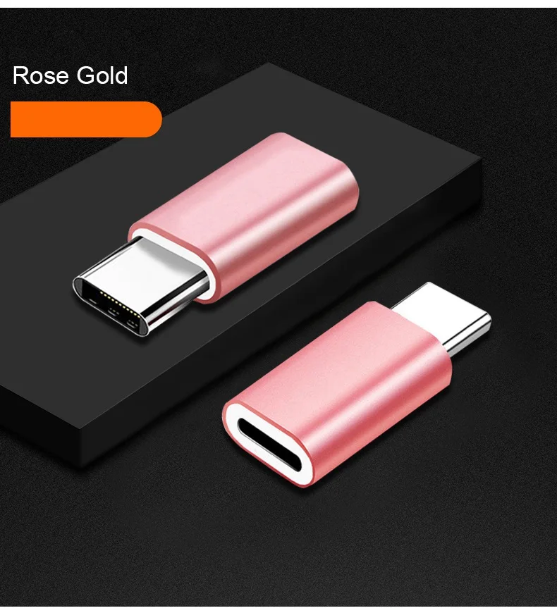 TypeC USB-C сплав конвертер зарядки для Lightning Pin toType-C разъем телефона адаптер для iPhone huawei P30 Xiaomi телефон