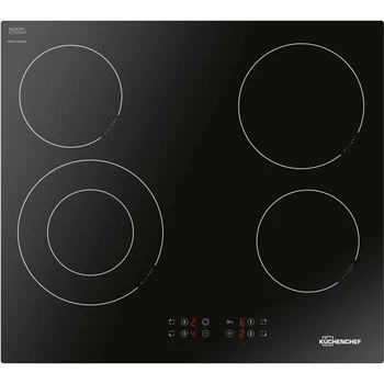 

Hob kuchenchef khc611, electric, independent, Black