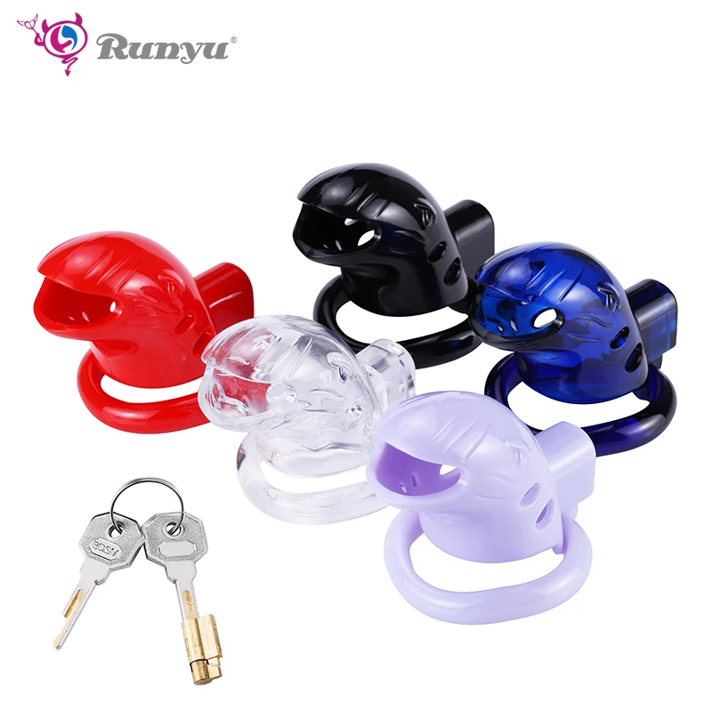Male Chastity Device Cock Cage With 3 Size Rings Brass Lock Locking Number Tags Sex Toys | Красота и здоровье