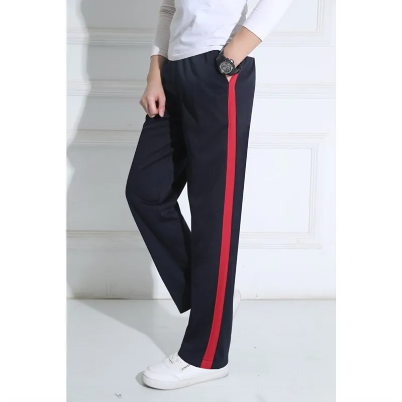 mens running pants Unisex New Pants Casual Sweatpants Striped Bastic Trousers Pants Men Joggers Simple Work Pants running track pants