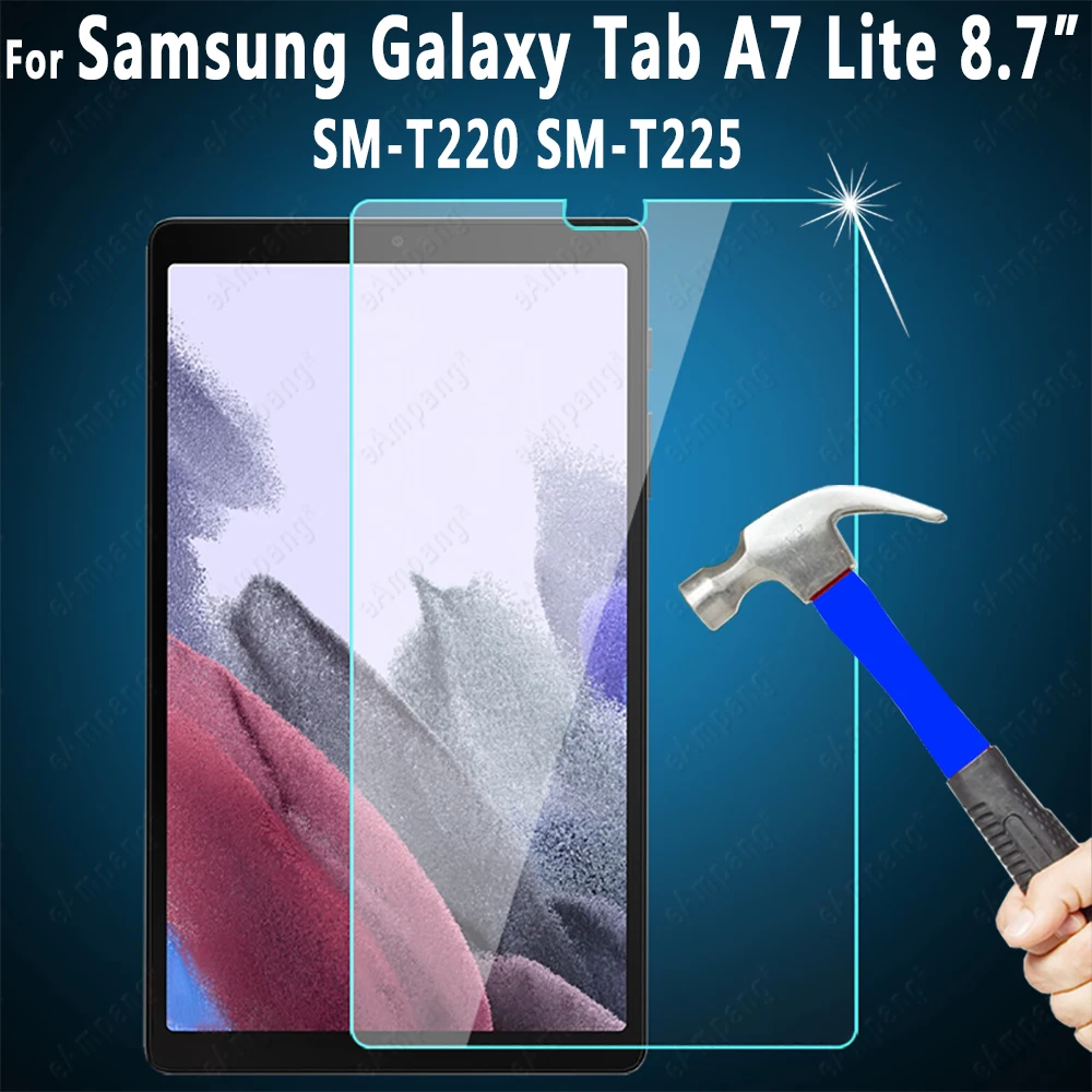 Tempered Glass for Samsung Galaxy Tab A7 Lite Screen Protector T220 T225 | Компьютеры и офис