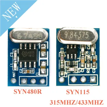 

SYN115 SYN480R 315MHZ 433MHZ Transmitter Receiver Wireless Module ASK/OOK Transmitter Receiver Board For Arduino