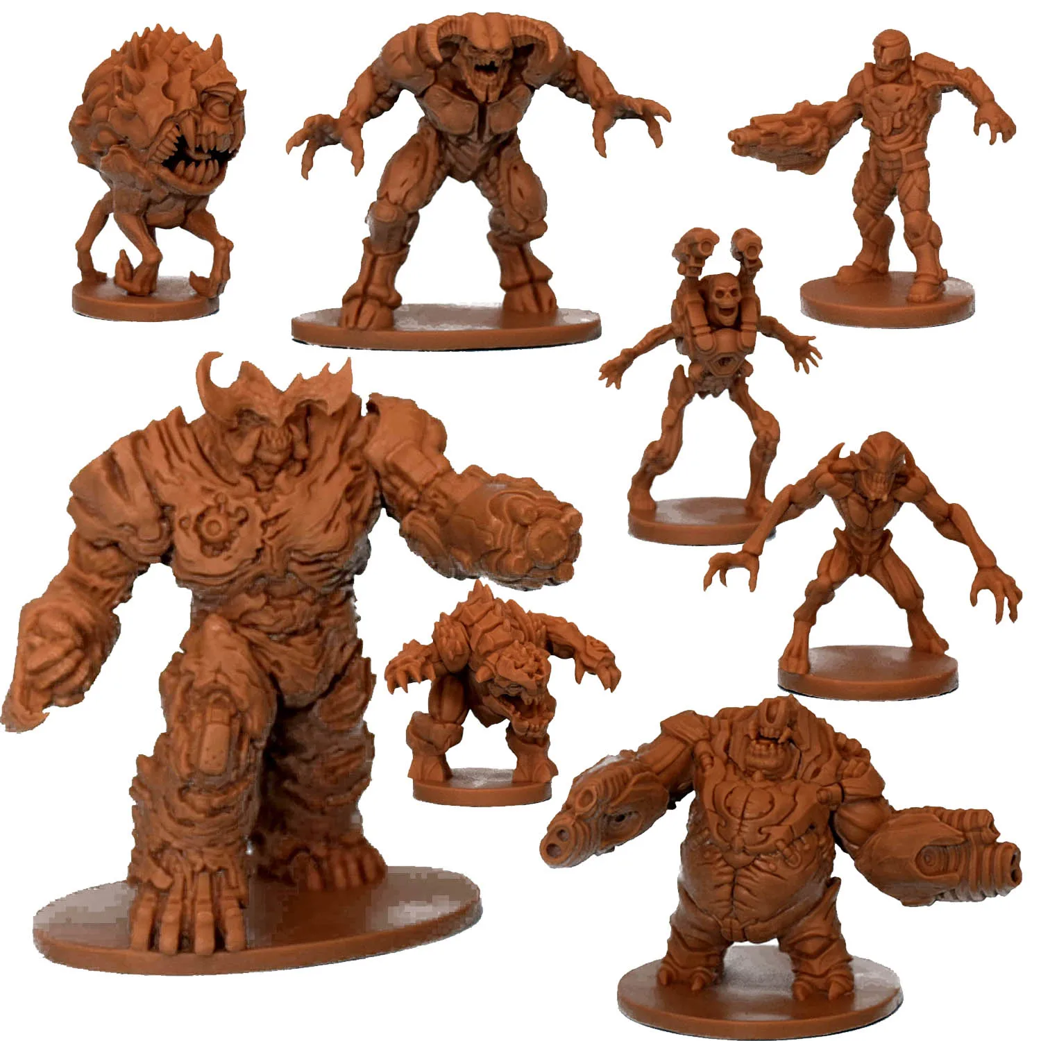 Sci-fi настольная игра модель DOOM Doom сезон 2 37 штук набор