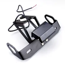 Держатель номерного знака Светодиодная лампа для Yamaha Yzf R6 Yzfr6 2006- аксессуары для мотоциклов ХВОСТ Tidy Fender Eliminator