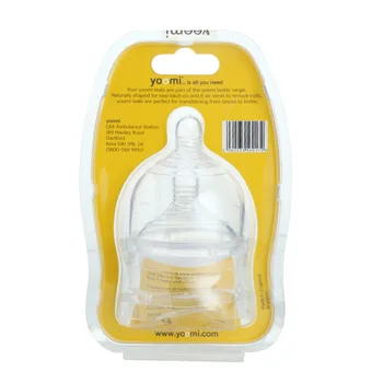 

Yoomi Fast-Flow Pacifier Two-(Y2fft)