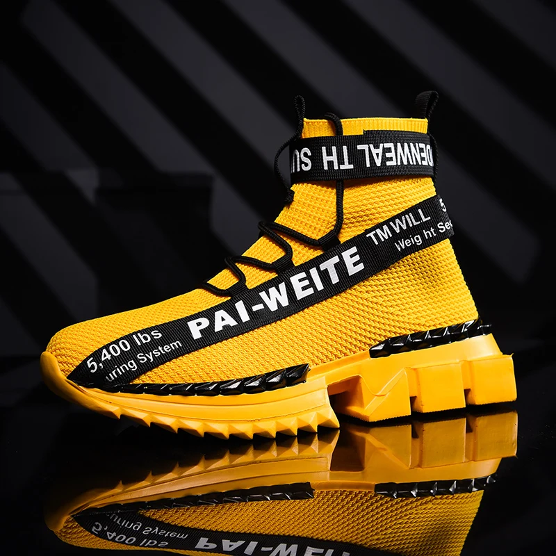 

Men Sneakers Running Shoes sock shoesFor Men Outdoor Mesh Shock Absorber Breathable Sport Running Shoes Soft Non-slip shoes