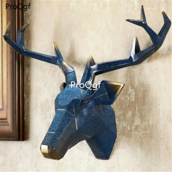 

ProQgf 1Pcs A Set Elegant cover your rude Animal Head Home Bedroom Statue beiziniu