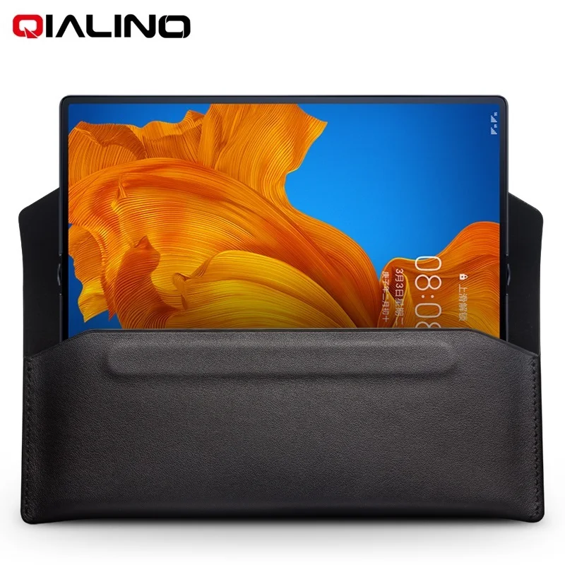 Чехол Qialino из воловьей кожи для Huawei Mate X Xs 5g защитный чехол 20 сумка натуральной |