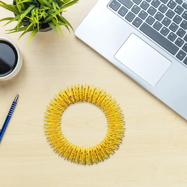 Massage Bracelet Pain Relieving Men's And Women's Bracelet Toys Fidget Adult Autism Sensory Materials Brass Knuckles Adhd Stres 5