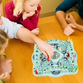 

1 Set Penguin Game Toy Dice Desktop Competition Funny Educational Children Kids Gift Hot Sales