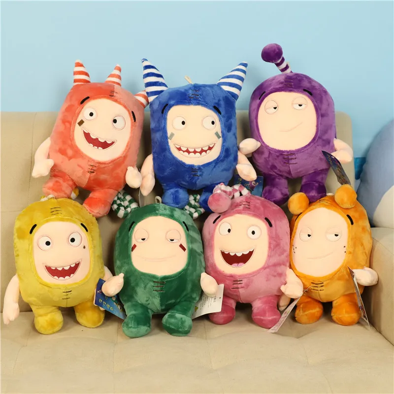 Новинка 2020 30 см Oddbods мультяшный буйбл Pogo Zee Jeff Fuse Slick плюшевые игрушки милые мягкие