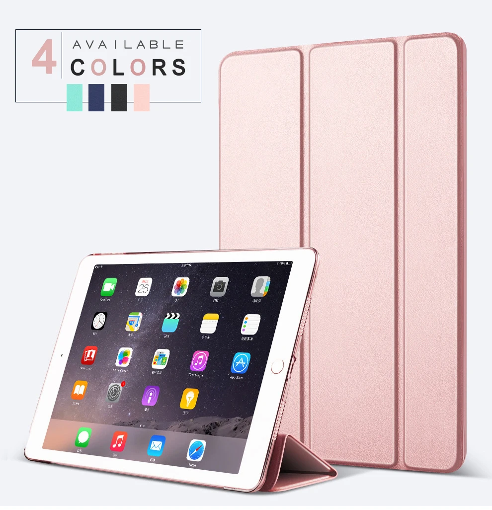 Per Funda Ipad 10.2 ''2021 9 9 ° Caso Nuova Cover Magnetica A Vibrazione Per Ipad 9 ° Generazione A2603 A2604 Custodia Intelligente Posteriore Traspar