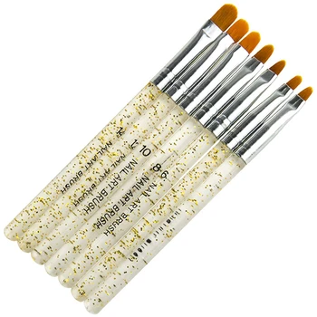 

7pcs/Set Nails Painting Brushes Acrylic Nail Art Brush Painting Manicure Pen Dotting Nail Brush Set Hot
