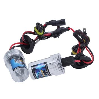 

2 Pcs Car DC 12V 6000K 55W H7 White Light HID Headlight Bulbs