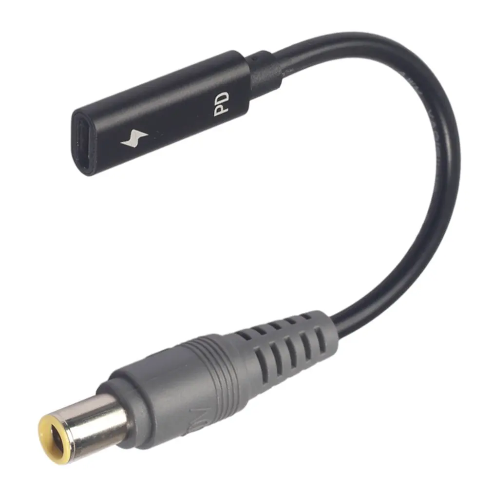 USB 3 1 Type C Female USB to DC 7 9 5 5mm Male Adapter Power 4