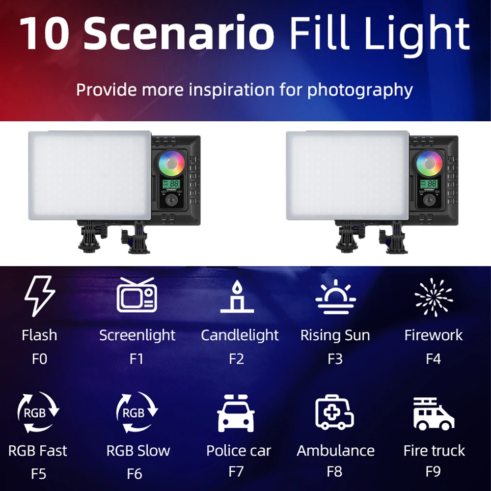 YONGNUO YN300AIR II RGB LED Camera Video Light 4 4