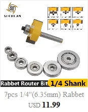 1/4 ''1/2'' 8 мм хвостовик Т-образный Фрезерный резак Замочная скважина винтовой резец с ЧПУ фрезерные инструменты деревообрабатывающие фрезы