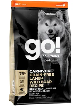 

GO! NATURAL HOLISTIC GO! NATURAL HOLISTIC CARNIVORE bezzernovoy for dogs and puppies of all breeds with lamb and wild boar
