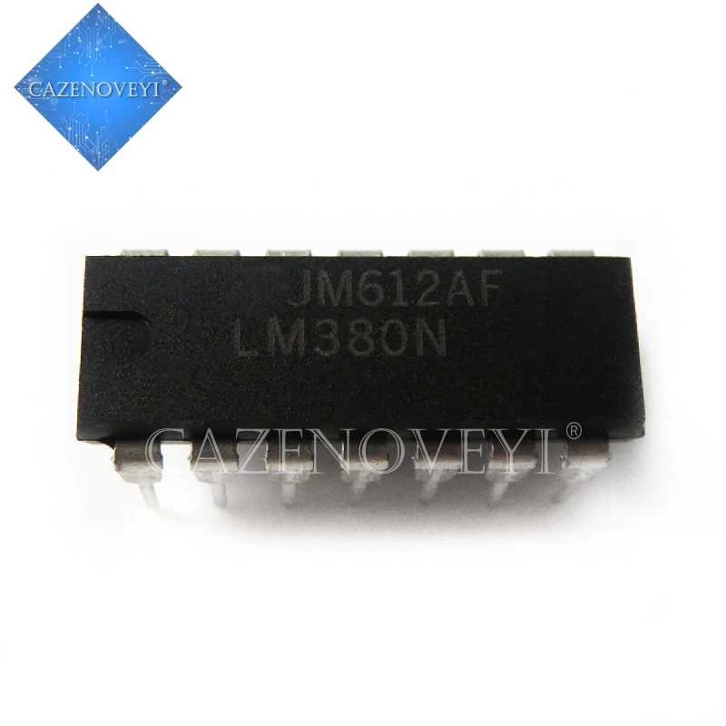 1 шт./лот LM380N LM380 380N DIP 14 новая Оригинальная искусственная кожа|Интегральные схемы|