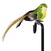 1 шт. поддельные ремесло птицы искусственная пена Перья Мини Птица, украшение свадебный стол, день рождения украшения Дети, свадьба