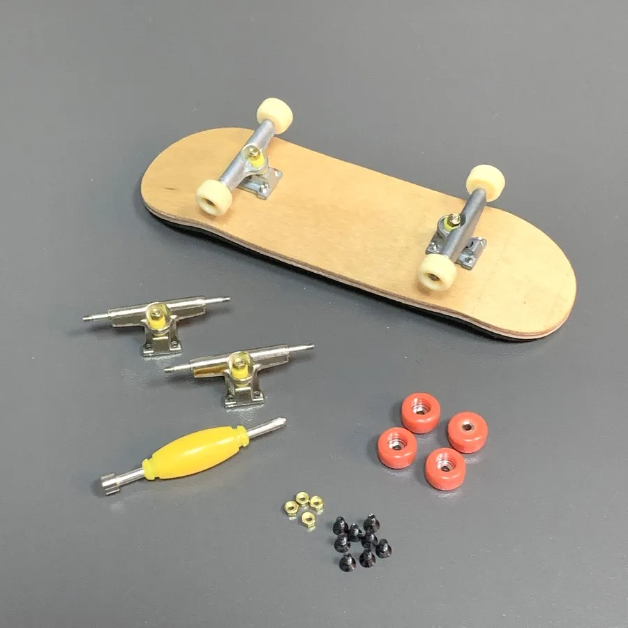 56PCS/Lot Bearing Wheels & Spanner Nuts Accessary For Skateboard Fingerboard toy 