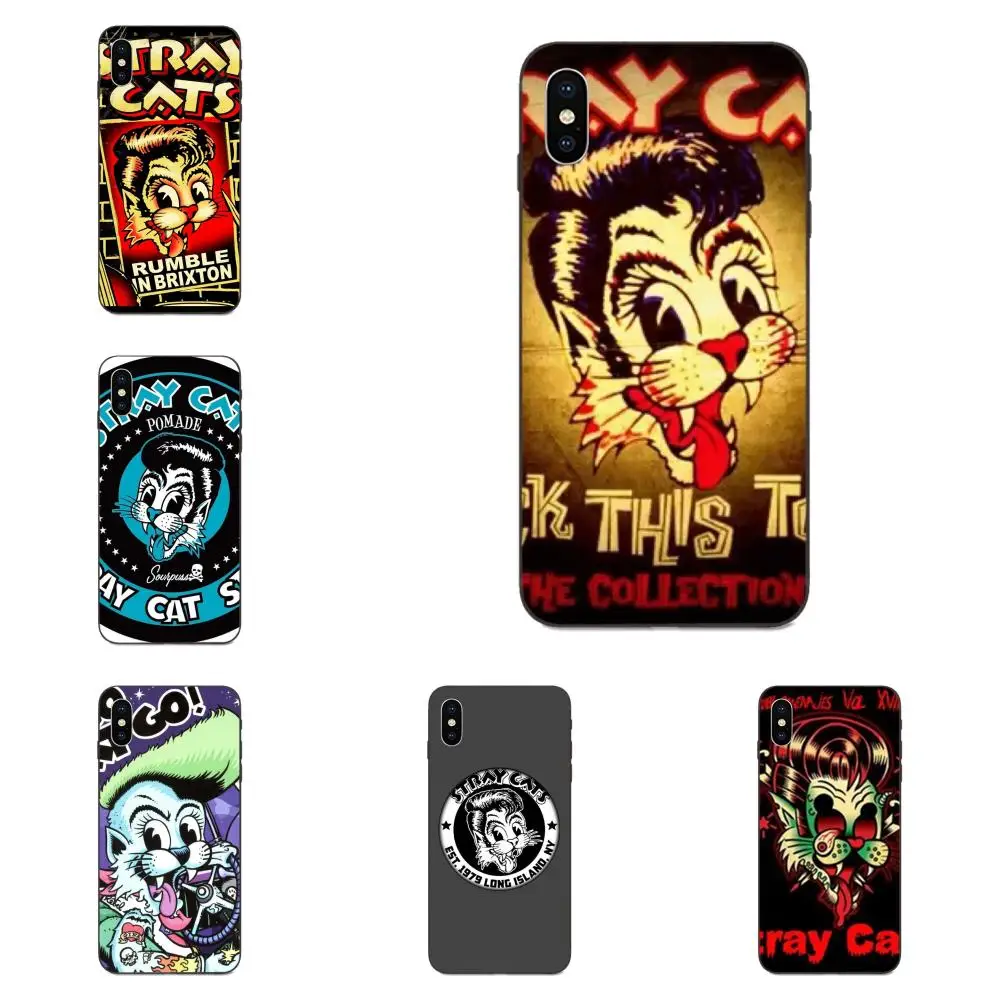 

Stray Cats Rockabilly For Xiaomi Redmi Note 3 3S 4 4A 4X 5 5A 6 6A 7 7A K20 Plus Pro S2 Y2 Y3 Soft TPU Coque Case Capa