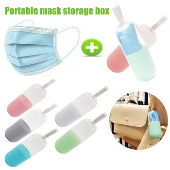

Disposable Mask Storage Case And Box Storage Clip Organizer Case Disposable Mask Organizer Storage Holder Face Covering Carry