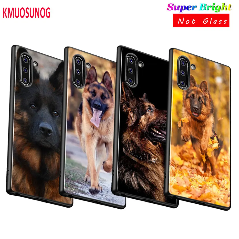 Черный силиконовый чехол для Samsung Galaxy Note 10PLus 10 9 8 S10 5G S9 S8 Plus S7 S6|Бамперы| |